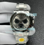 Noob V3 Rolex Cosmograph Daytona Gray Dial Stainless Steel Watch 40MM